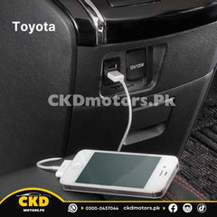 Car USB Socket Charger For Toyota Cars