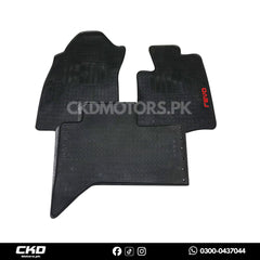Latex Rubber Floor Mat For Toyota Hilux Revo 2017-2025