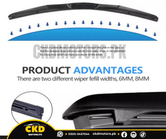 Soft and Hybrid Car Wiper Blades for Hyundai Tucson 2020-2024