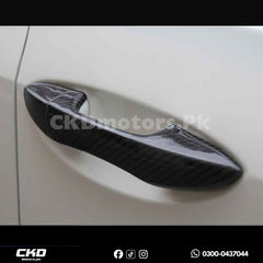 Toyota Yaris 2020-24 Carbon Fiber Door Handles