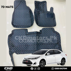 Toyota Corolla 2015-24 7D Floor Mats