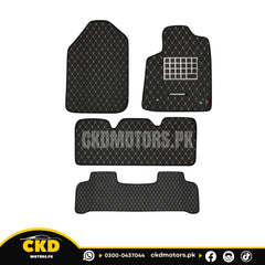 7D Luxury Car Floor Mats For Toyota Fortuner 2012-2015