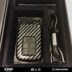 Carbon Fiber Key Cover for Honda Civic 2016-2021