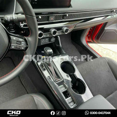 Honda Civic 11 Gen Gear Console Carbon Fiber Trim