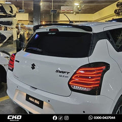 Suzuki Swift 2022-2024 Roof spoiler version 1