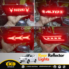 Rear Reflector Lights for Suzuki (New Alto)