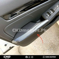Honda Civic 2022-24 Doors Armrest Carbon Fiber