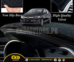 Velvet Dashboard Mat for Honda City 2022-2025