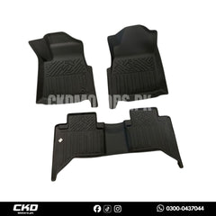 TPE Style Car Floor Mats for Toyota Revo Hilux 2017-2025