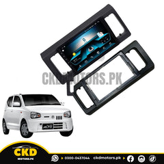 Suzuki Alto 2014–2024 9" Android Frame – Matte Black