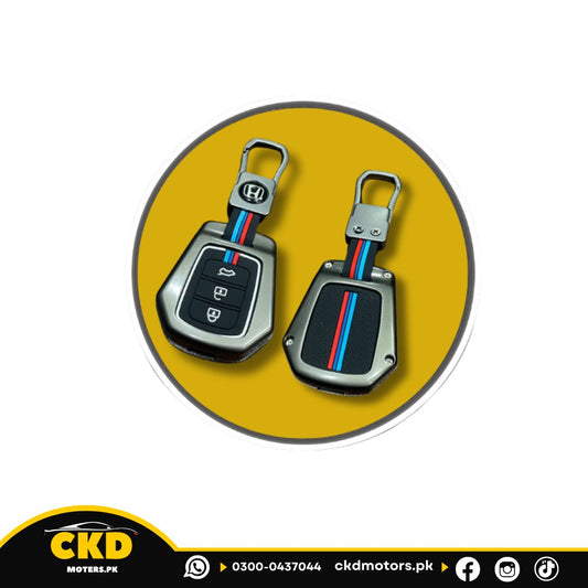 Metal Key Cover for Honda City 2009-2020