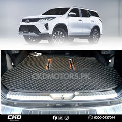 7D Trunk Mat For Toyota Fortuner 2016-2025
