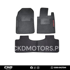 Latex Rubber Floor Mats 7 Seater for Changan Oshan X7 – All-Weather Custom Fit Protection
