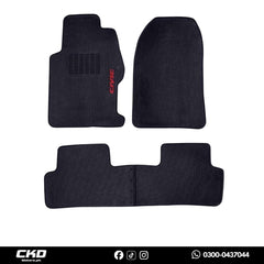 Latex Rubber Floor Mat For Honda Civic Rebirth 2012-2015