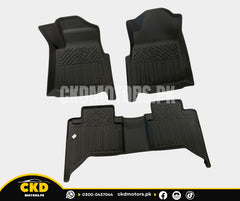 TPE Style Car Floor Mats for Toyota Revo Hilux 2017-2025