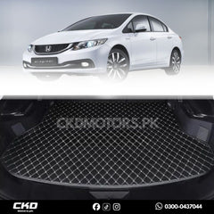 7D Trunk Mat For  Honda Civic Rebirth 2012-2015