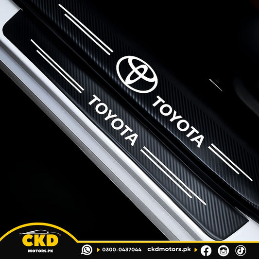 Sill Plate Sticker for Toyota Corolla 2009–2014