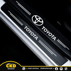 Sill Plate Sticker for Toyota Corolla 2009–2014