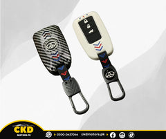 Carbon Fiber Key Cover For Toyota Revo 2017-2025