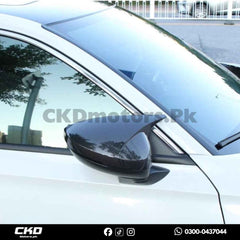 Honda Civic 2022-24 11 Gen batman style Carbon Fiber Side Mirror Cover