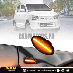 Premium Smoke Black Fender Indicators For Alto 2014-2025