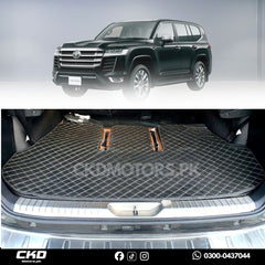 7D Trunk Mat For Toyota land Cruiser 2009-2025