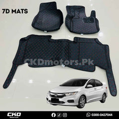 Honda City 2021-24 7D Floor Mats