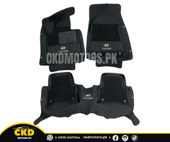 11D Premium Floor Mats for Hyundai Tucson 2020-2024
