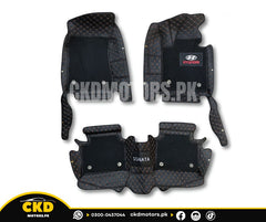 11D Floor Mats For Hyundai Sonata 2021–2025