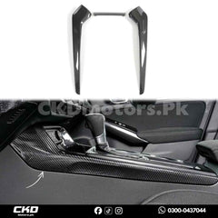 Honda Civic 2022-24 Carbon Fiber Gear Panel Side Trims