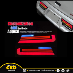 RGB Back Lights for Suzuki Alto 2014 2025 – Enhanced Visibility & Style