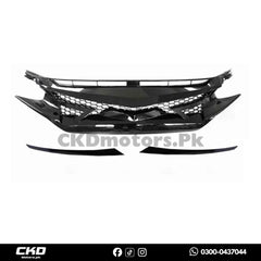 Honda Civic X 2016-2021 Batman Style Front Grill