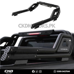 Hamer Double Pipe Roll Bar Night Fury (Bazuka) For Toyota Hilux Revo - 2016-2022