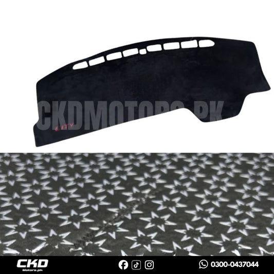 Velvet Dashboard Mat for Honda City 2022-2025