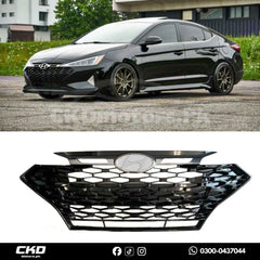 Hyundai Elantra 2021-2024 Honeycomb Style Grill