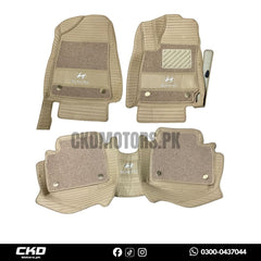 11D Floor Mats For Hyundai Elantra 2021-2024