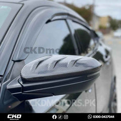 Honda Civic X Carbon Fiber Mugen Style Side Mirror Covers