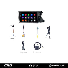 Anroid Lcd Panel For Honda City 2021-2024