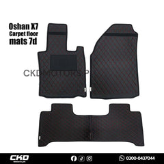 Oshan X7 Carpet Floor Mats 7D – Premium Interior Protection