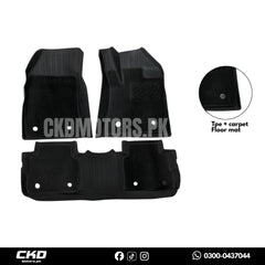 TPE + Carpet Floor Mat for Haval Jolion 2021-2025