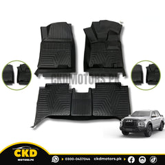 TPE Floor Mats For Jac T9 Hunter 2024-2026