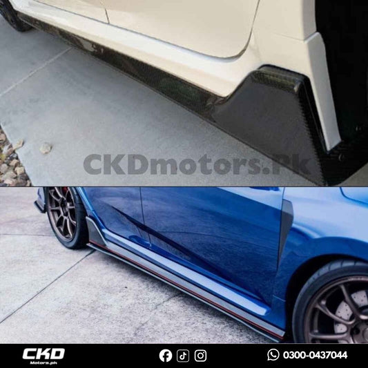 Honda Civic X 2016-21 Type R Side Panels/Skirts