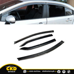 TXR Air Press 4 PCS Sun Visor for Toyota Corolla 2009-2014