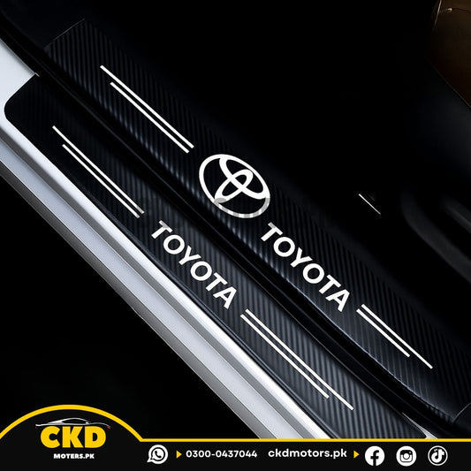 Sill Plate Sticker for Toyota Corolla Cross 2022–2025