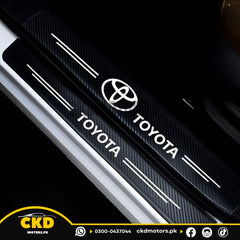 Sill Plate Sticker for Toyota Corolla Cross 2022–2025