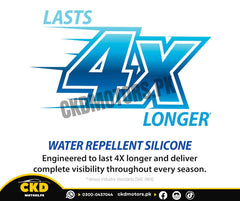 Flat Silicone Wiper Blades for Toyota Yaris 2020-2025