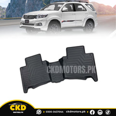 TPE Style Floor Mats with Trunk Mat for Toyota Fortuner 2012-2015