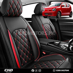 Suzuki Alto 660CC Leather Seat Cover Black Model 2017-2024