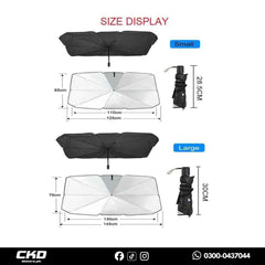 Car Umbrella Sun Shade Cover for Toyota Fortuner 2016-2025