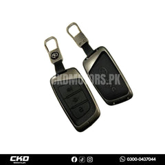 Leather Metal Key Cover For Jac T9 Hunter 2024-2025